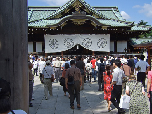 靖國神社の様子