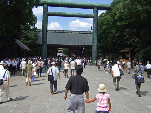 靖國神社の様子