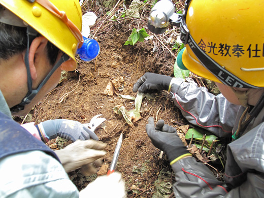 遺骨収集の様子27