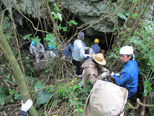 遺骨収集の様子16