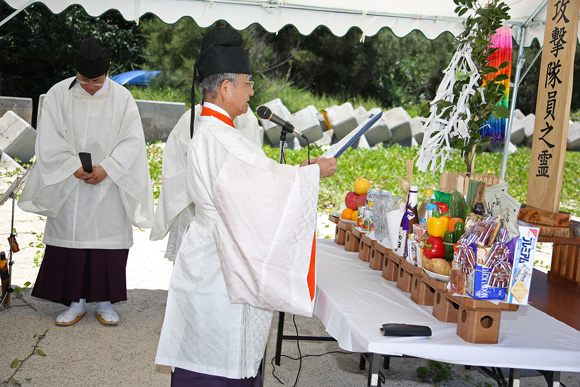 沖縄海域戦没者（沖縄戦特別攻撃隊員）慰霊祭6