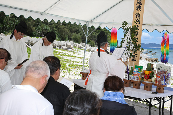 沖縄海域戦没者(沖縄戦特別攻撃隊員)慰霊祭7