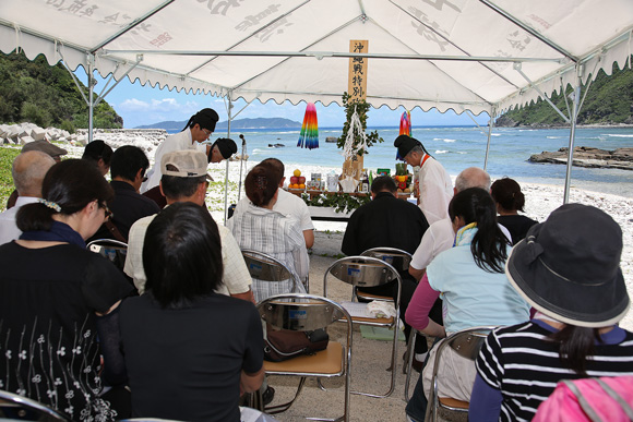 沖縄海域戦没者(沖縄戦特別攻撃隊員)慰霊祭26