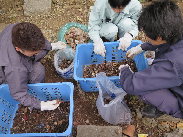 遺骨収集の様子19