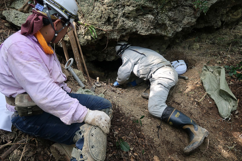 2018年1月23日/遺骨収集の様子no.38