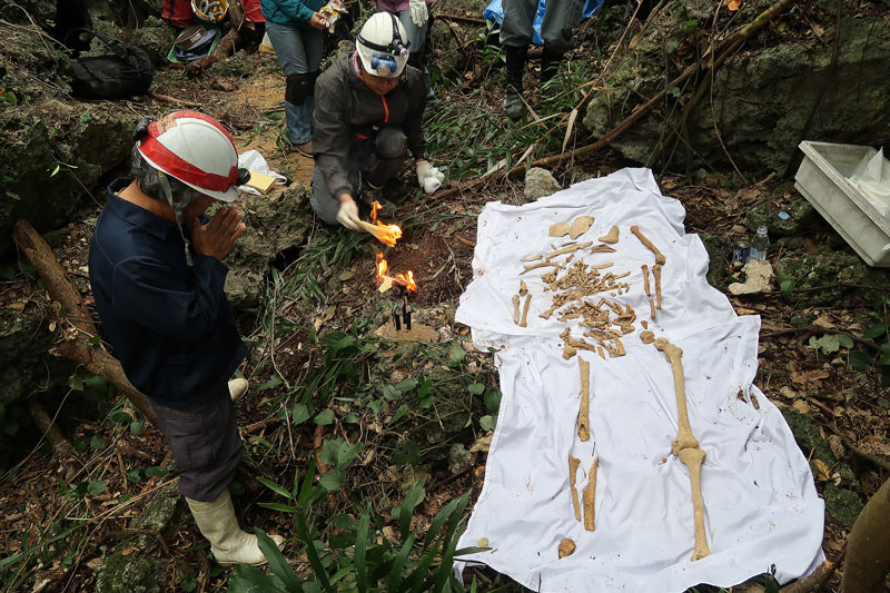 2018年1月27日/遺骨収集の様子no.49